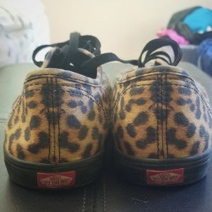 Cheetah print Van's